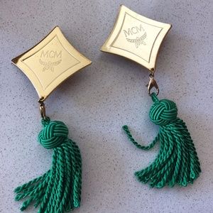 Authentic Customizable MCM Clip On Earrings